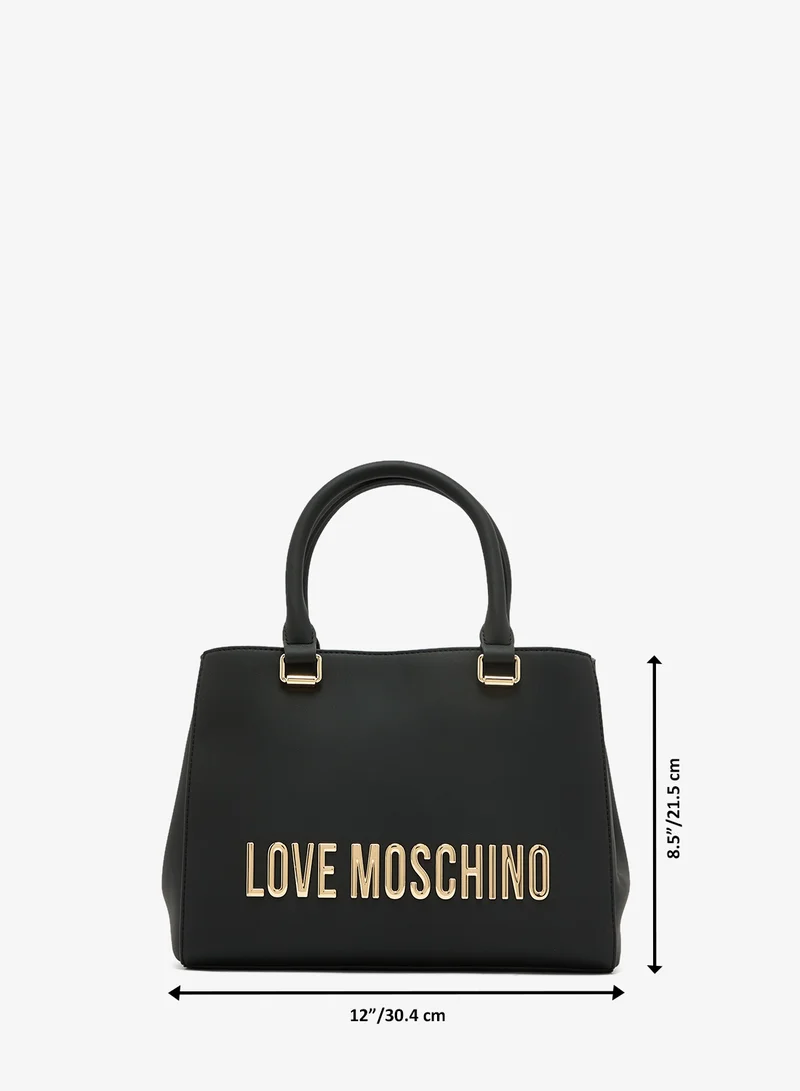 Love Moschino  Bold Love GRS PU Satchel for Women | Best Price UAE